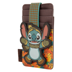 lilo & stitch exclusive autumn leaves card holder