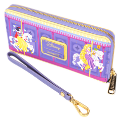 disney princess exclusive carousel wristlet wallet