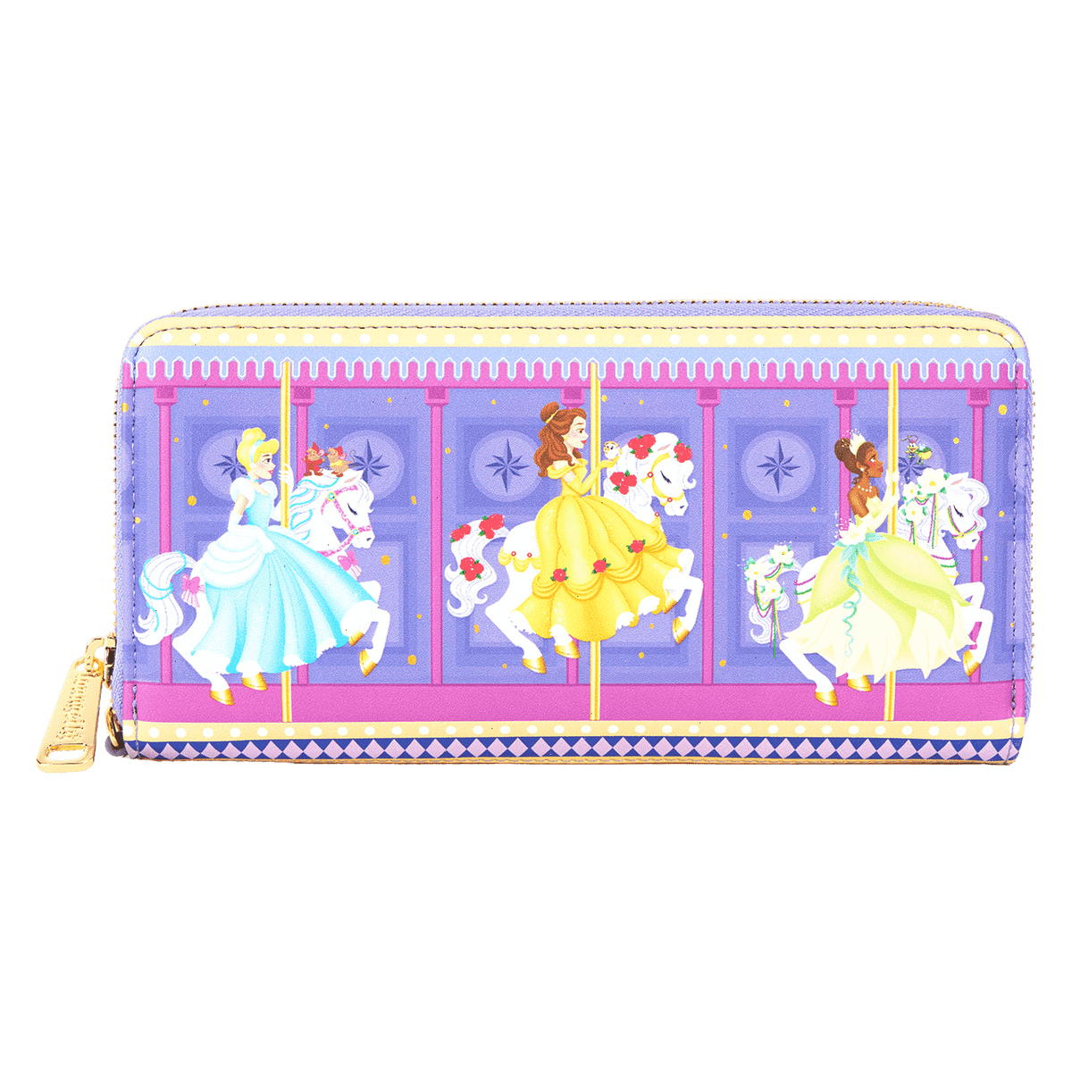 disney princess exclusive carousel wristlet wallet
