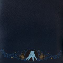 wednesday nevermore academy castle glow mini backpack