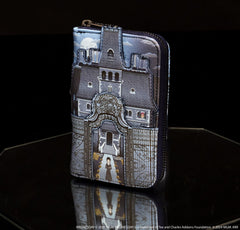 wednesday nevermore academy castle zip around wallet