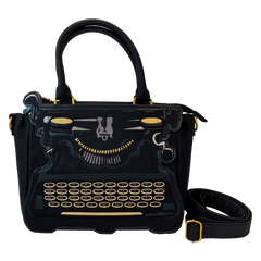wednesday typewriter crossbody bag