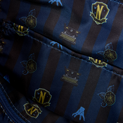 wednesday typewriter crossbody bag