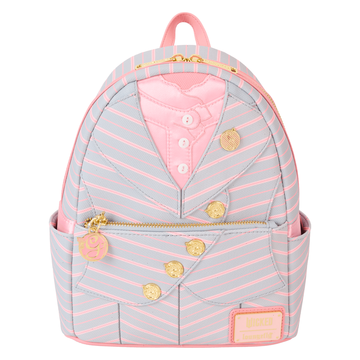 wicked glinda shiz university uniform cosplay mini backpack