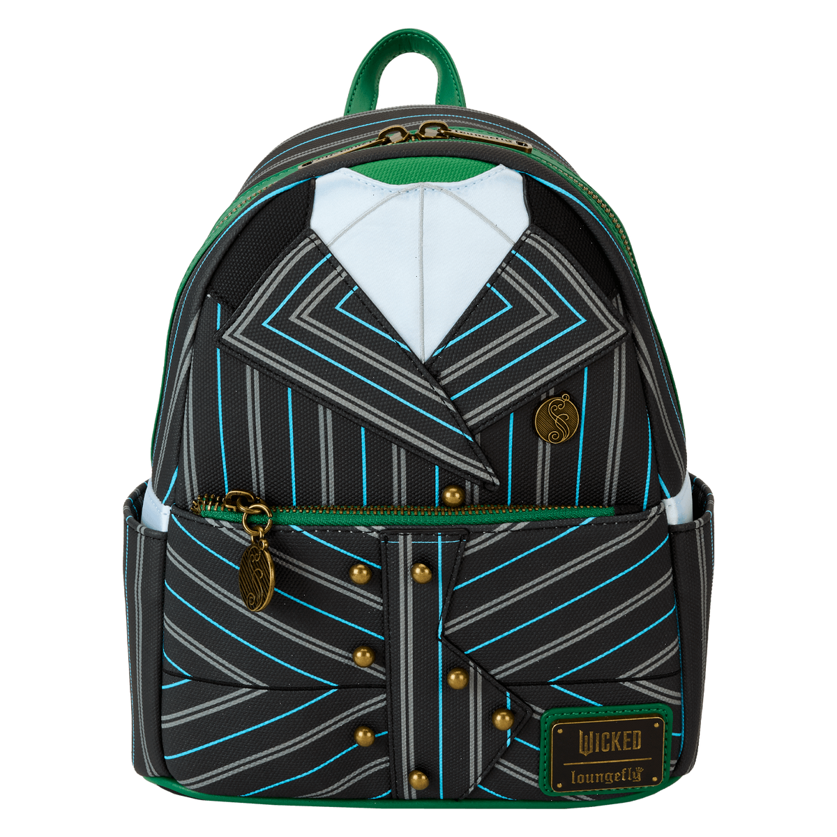 wicked elphaba shiz university uniform cosplay mini backpack