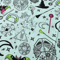 wicked elphaba & glinda all-over print unisex tee